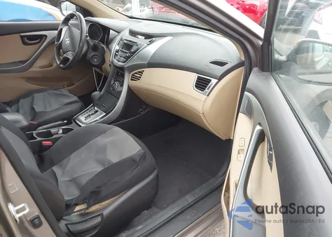 2013 Hyundai Elantra Gls from USA, damaged, VIN 5NPDH4AE1DH342402